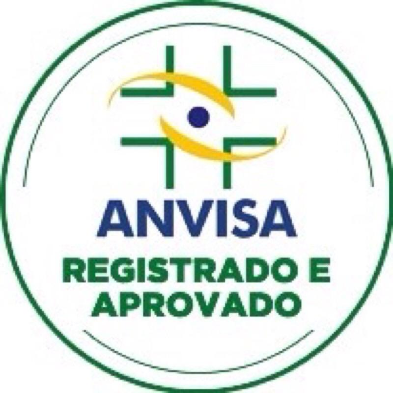 Produto Registrado e Aprovado pela ANVISA